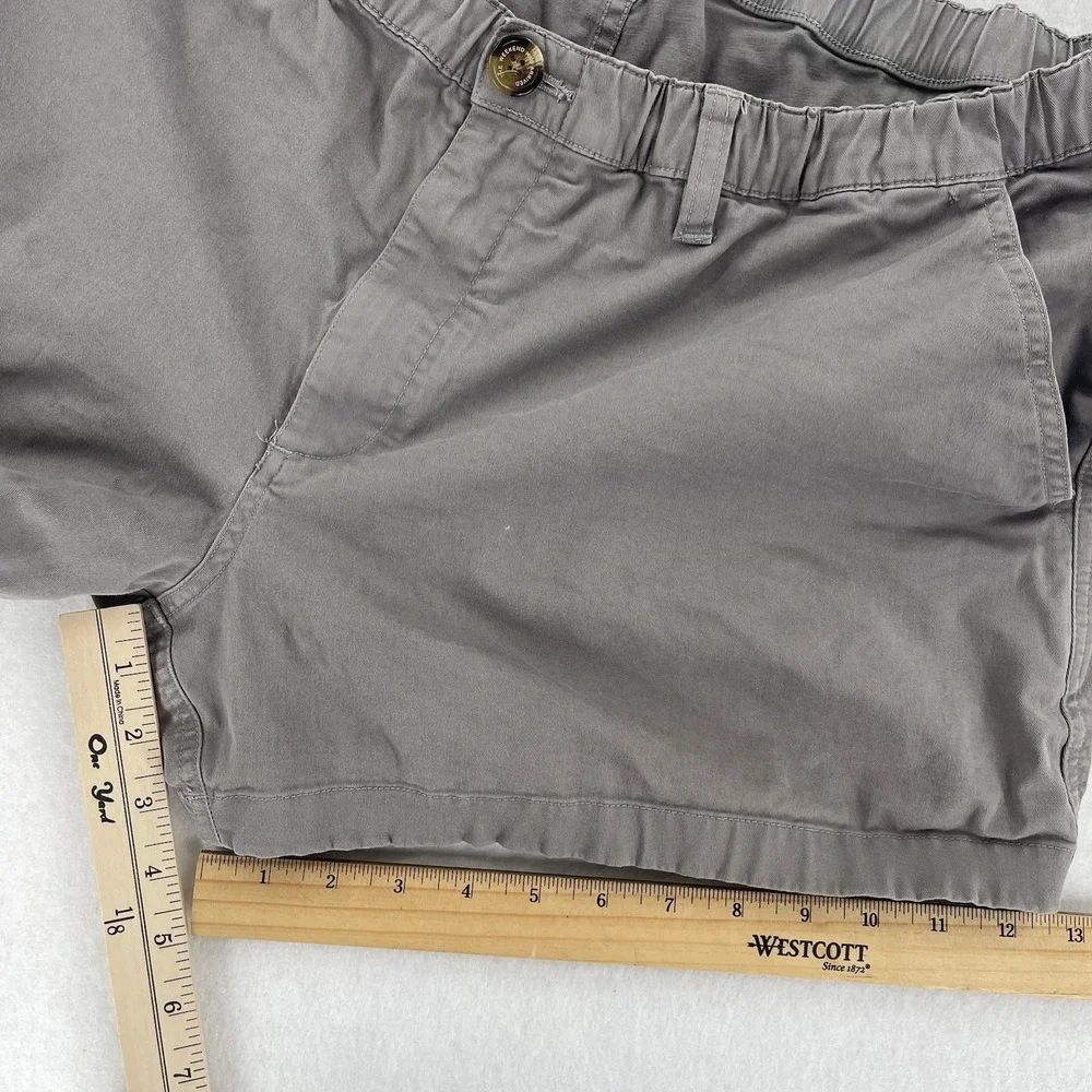 Chubbies Staples Chino Shorts Mens XL Gray 4